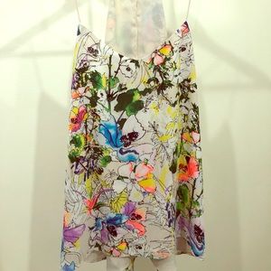 Express Floral Print Tank